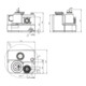 Wilo Hebeanlage DrainLift SANI -M. 19/T540/4-CEE, S1, 400 V, 50 Hz