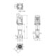 Wilo Hochdruckpumpe Helix V 2210 15kW PN16 DN50 Kart.-dichtg.