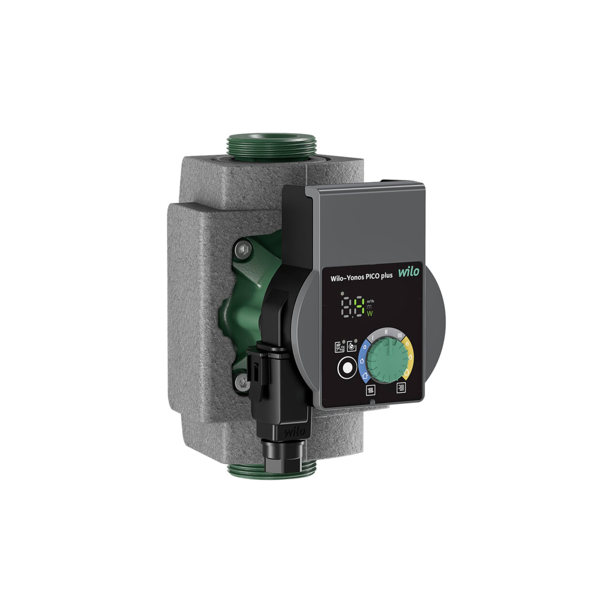 Wilo Hocheffizienz-Pumpe Yonos PICO plus 25/1-4-130, G 1 1/2, 230 V, 50/60 Hz