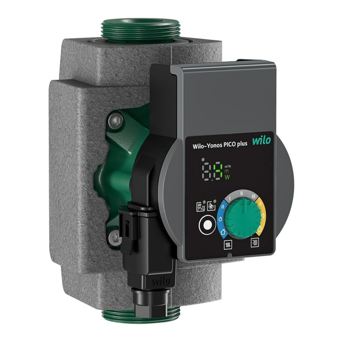 Wilo Hocheffizienz-Pumpe Yonos PICO plus 25/1-8-130, G 1 1/2, 230 V, 50/60 Hz