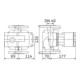 Wilo Hocheffizienzpumpe Stratos mit Flanschanschluss Typ 40/1-4, DN 40, 220 mm, PN 6/10-2