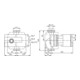 Wilo Hocheffizienzpumpe Stratos mit Verschraubungsanschluss Typ 30/1-12, Rp 1 1/4", 180 mm-2