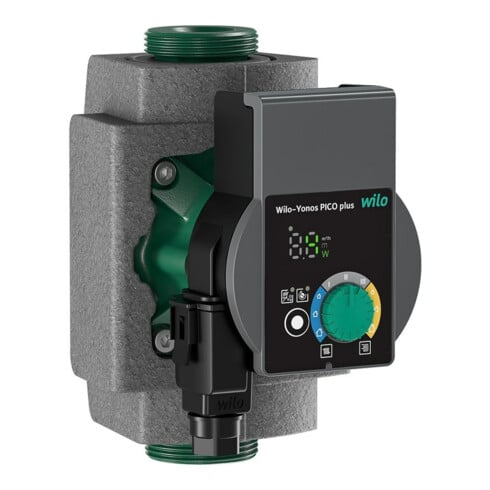Wilo Hocheffizienz-Pumpe Yonos PICO plus 25/1-4, G 1 1/2, 230 V, 50/60 Hz