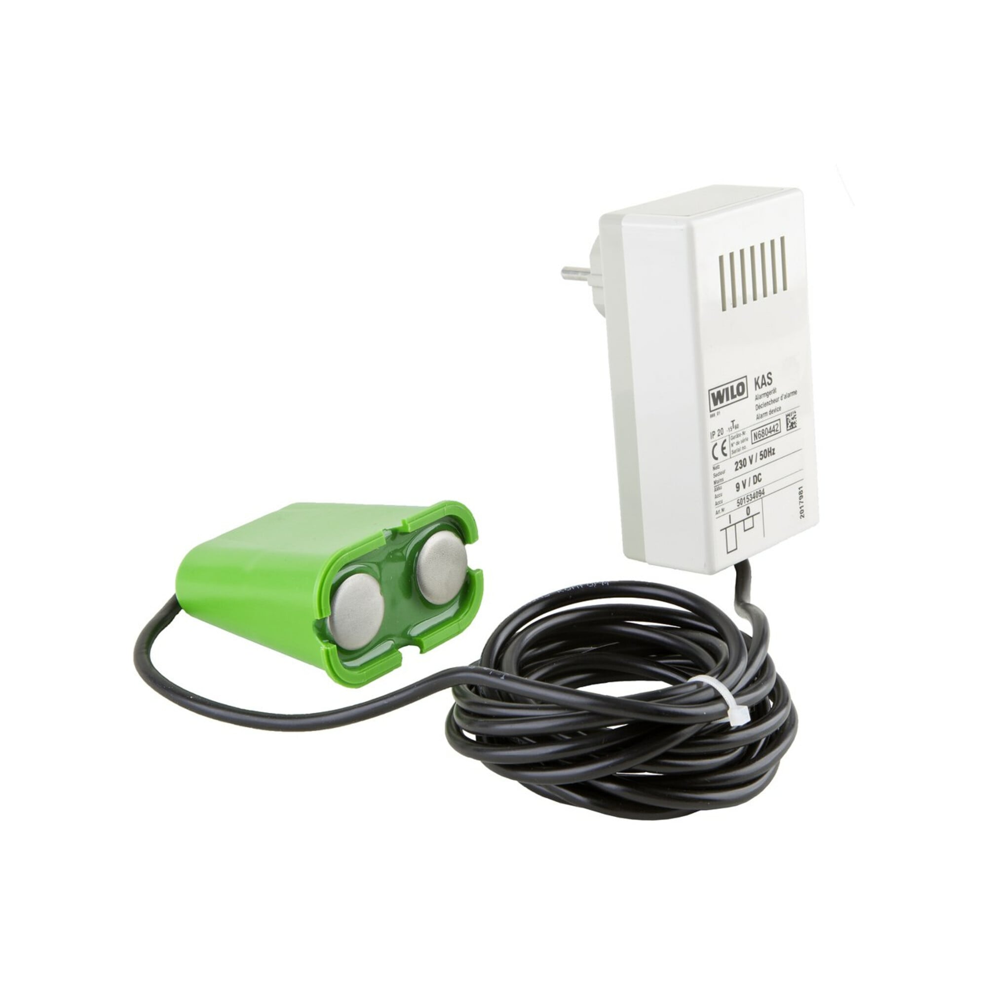 Wilo Kleinalarmschaltgerät KAS mit angebauter Elektrode mit 3 m Kabel