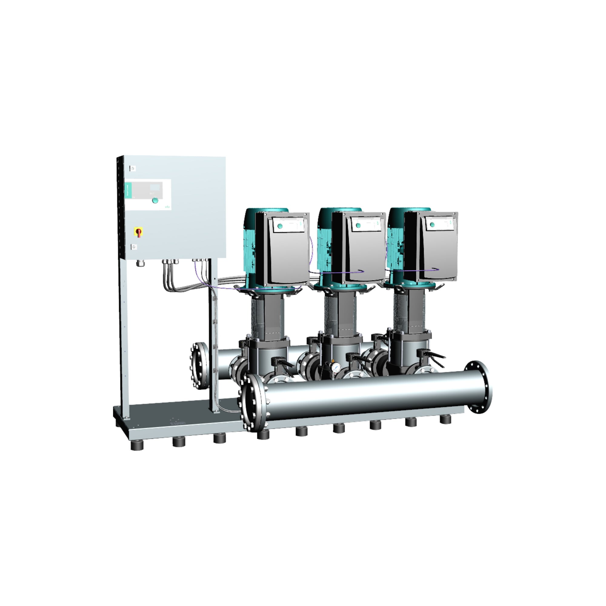 Wilo Mehrpumpenanlage COR-3 MVIE 7004/SCe,22kW