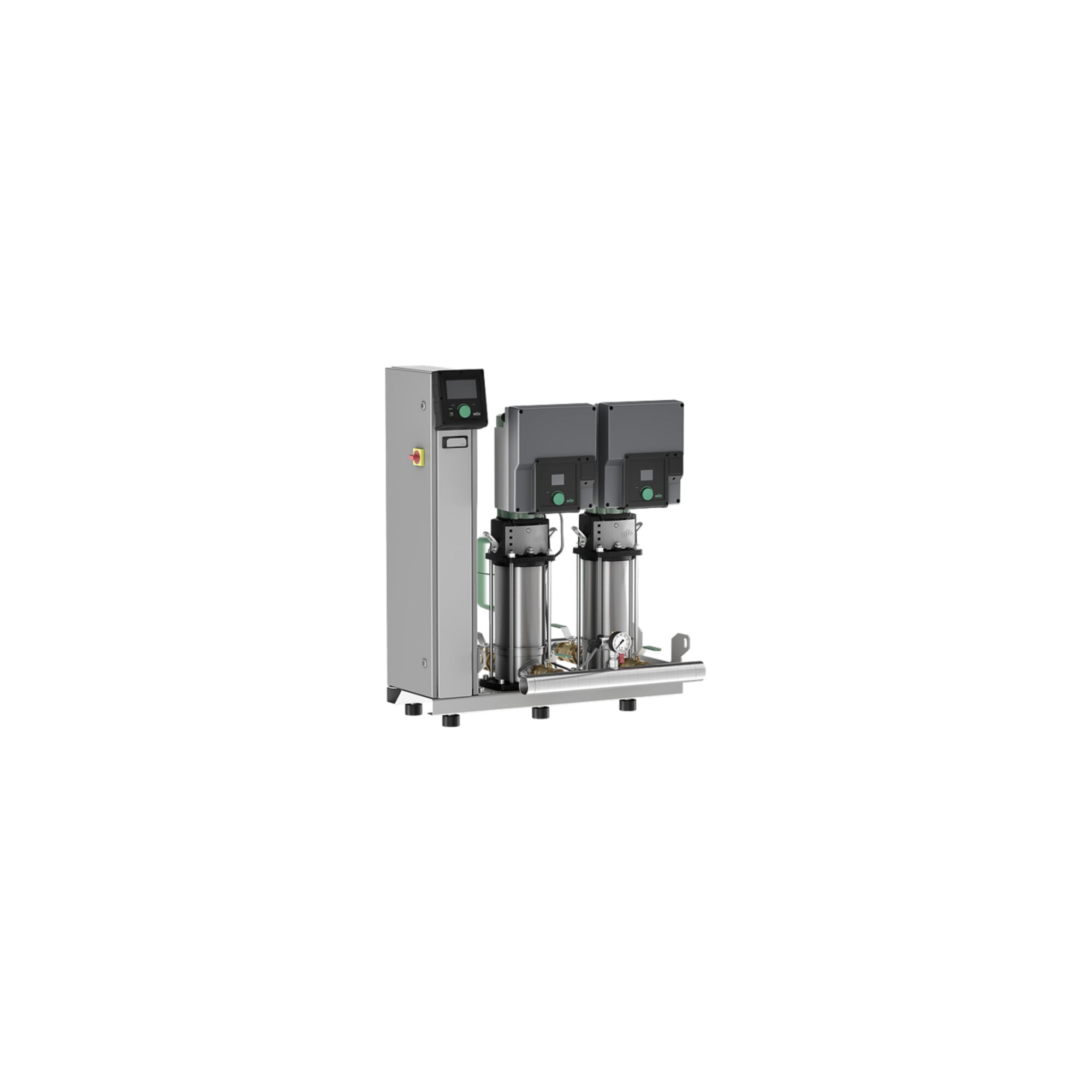 Wilo Mehrpumpenanlage SiBoost2.0 Smart 2HELIX VE1002,R21/2,1.1