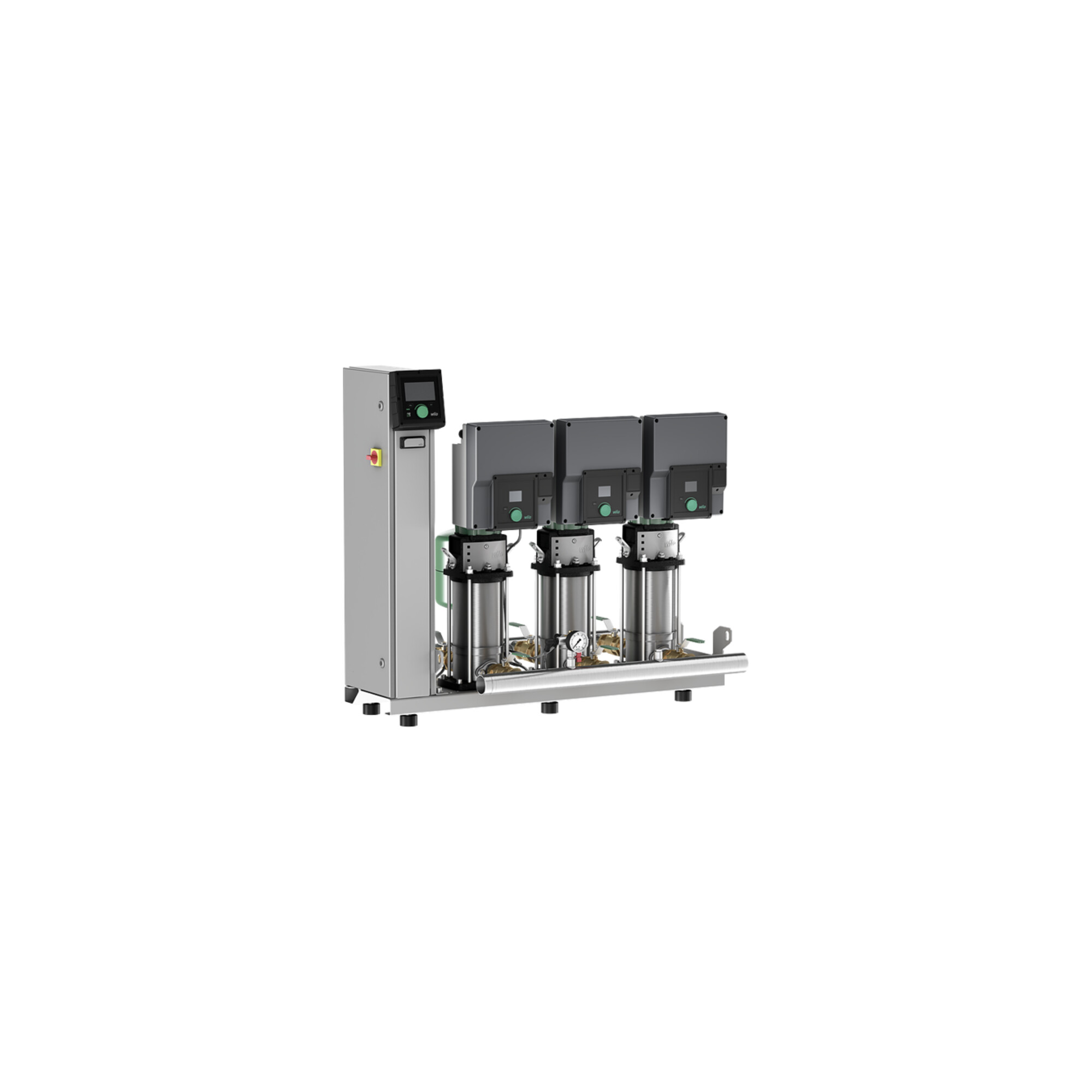 Wilo Mehrpumpenanlage SiBoost2.0 Smart 3HELIX VE1002,R21/2,1.1