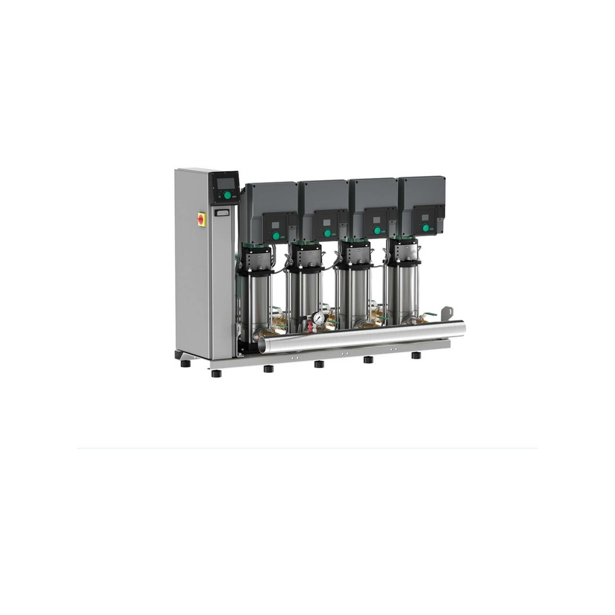 Wilo Mehrpumpenanlage SiBoost2.0 Smart 4HELIX VE604,R21/2,1.5k