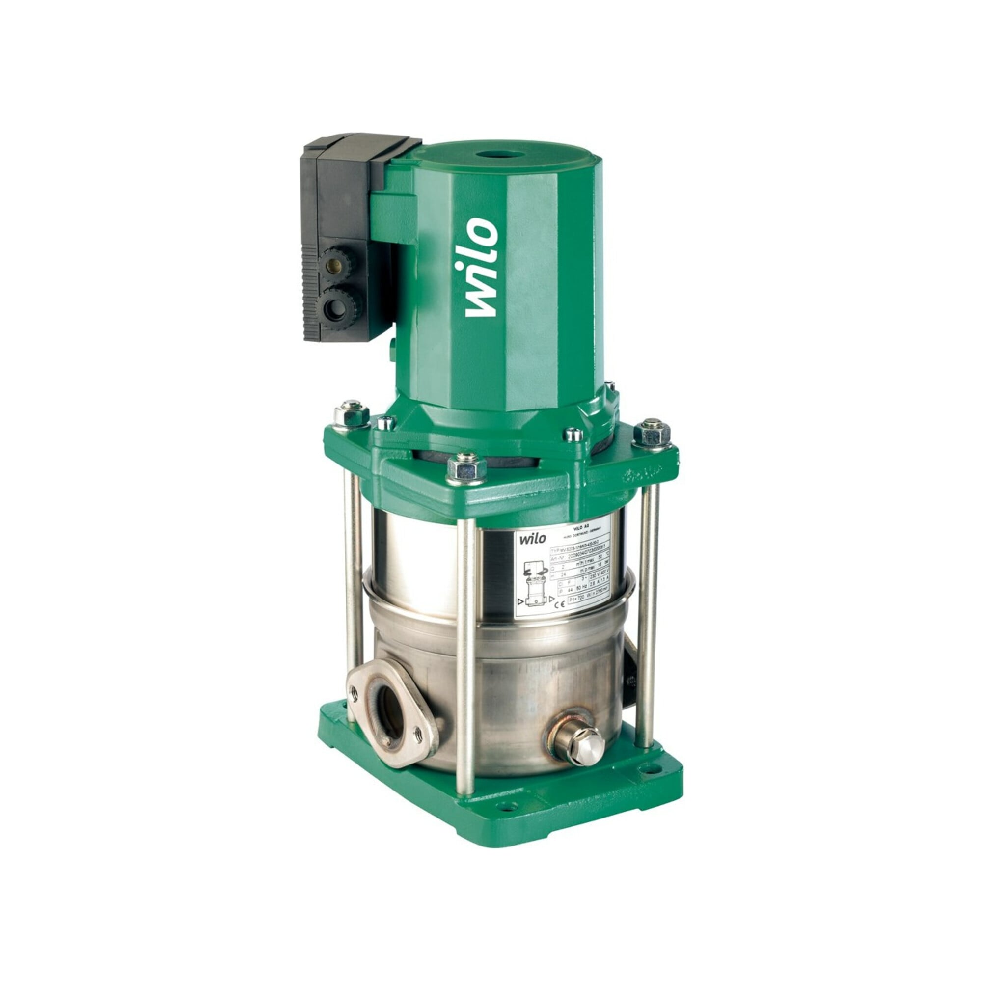 Wilo Mehrstufige Hochdruck-Kreiselpumpe MVIS207-1/16/K/3-400-50-2 PN16,G11/2