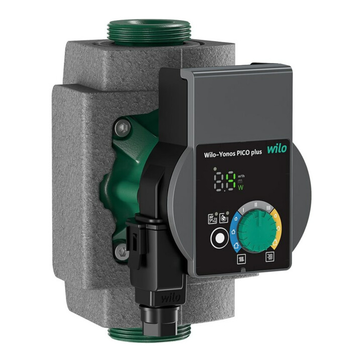 Wilo Nassl.-Hocheffiz.pumpe Yo PICO plus Typ 25/1-4-130, Rp 1, G 1 1/2, 130mm