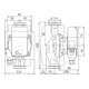 Wilo Nassläufer-HE-Pumpe Atmos PICO plus 25/1-8, 230 V, 50/60 Hz, G 1 1/2