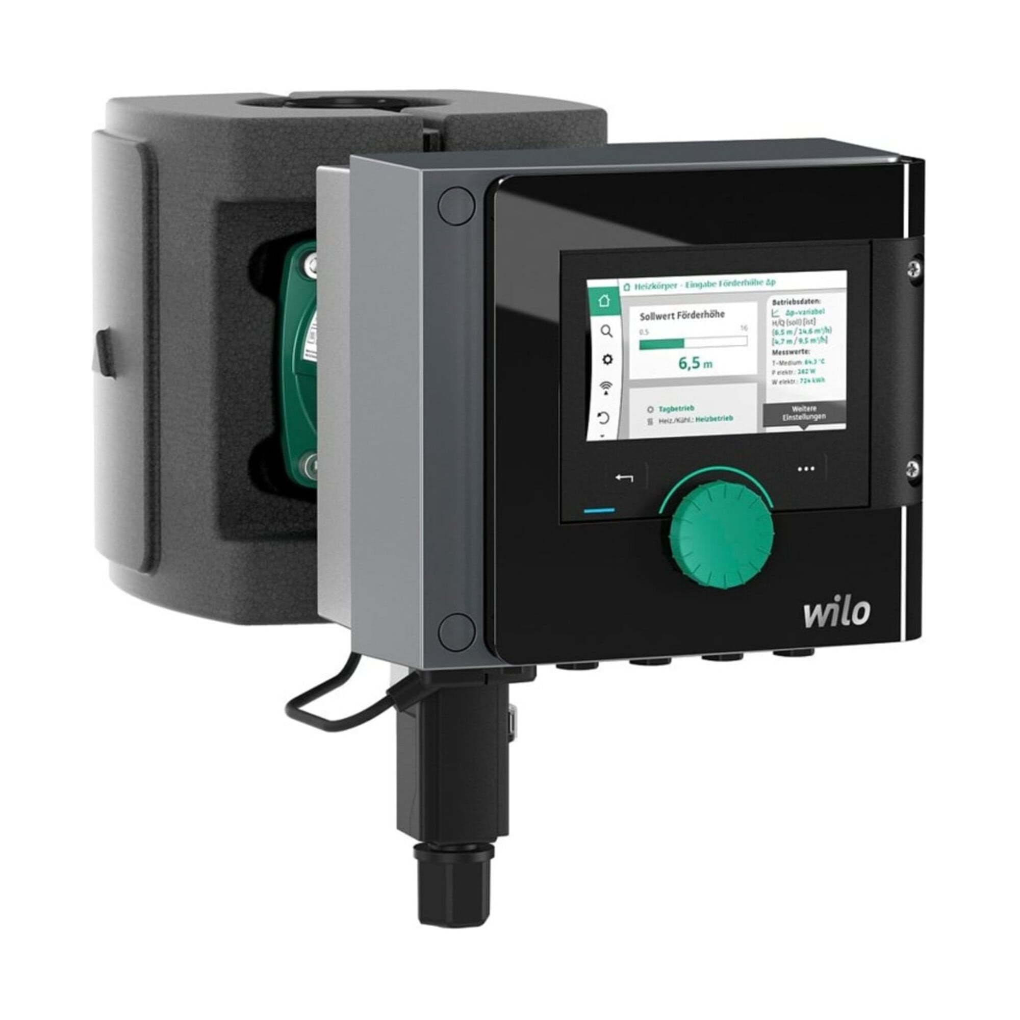 Wilo Nassläufer-Pumpe Stratos MAXO 25/0,5-8, G 1 1/2, PN 10, Verschraubung
