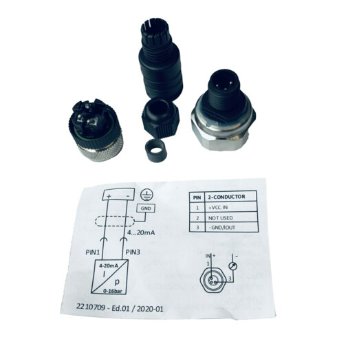 Wilo Pièce de rechange électrique Transmetteur de pression 1/4" 0-16bar 4-20mA VP