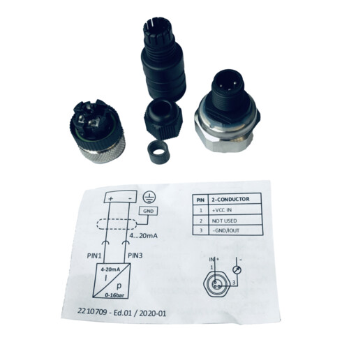 Wilo Pièce de rechange électrique Transmetteur de pression 1/4" 0-16bar 4-20mA VP