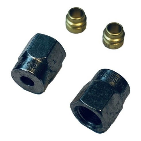 Wilo pièce mécanique de rechange écrou/bague de serrage M6 D.3mm MS NI (2 pièces)