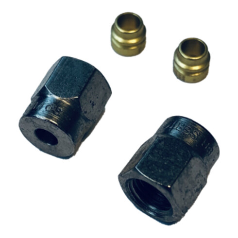 Wilo pièce mécanique de rechange écrou/bague de serrage M6 D.3mm MS NI (2 pièces)