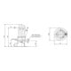 Wilo Pompe à découper Rexa PRO-S03-112A/21M011X523/O, 1,1 kW, 230 V