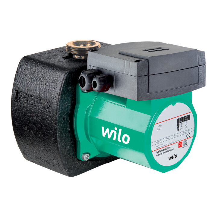 Wilo Pompe à eau potable standard TOP-Z 30/10, G 2, 180 mm, PN 10, 230 V