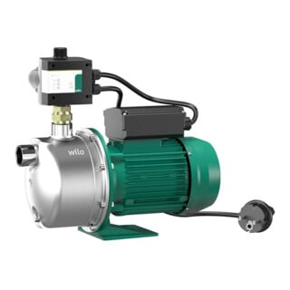 Wilo Pompe centrifuge Jet FWJ 204-EM/3-2, 1 kW, 230 V, sans poignée de transport