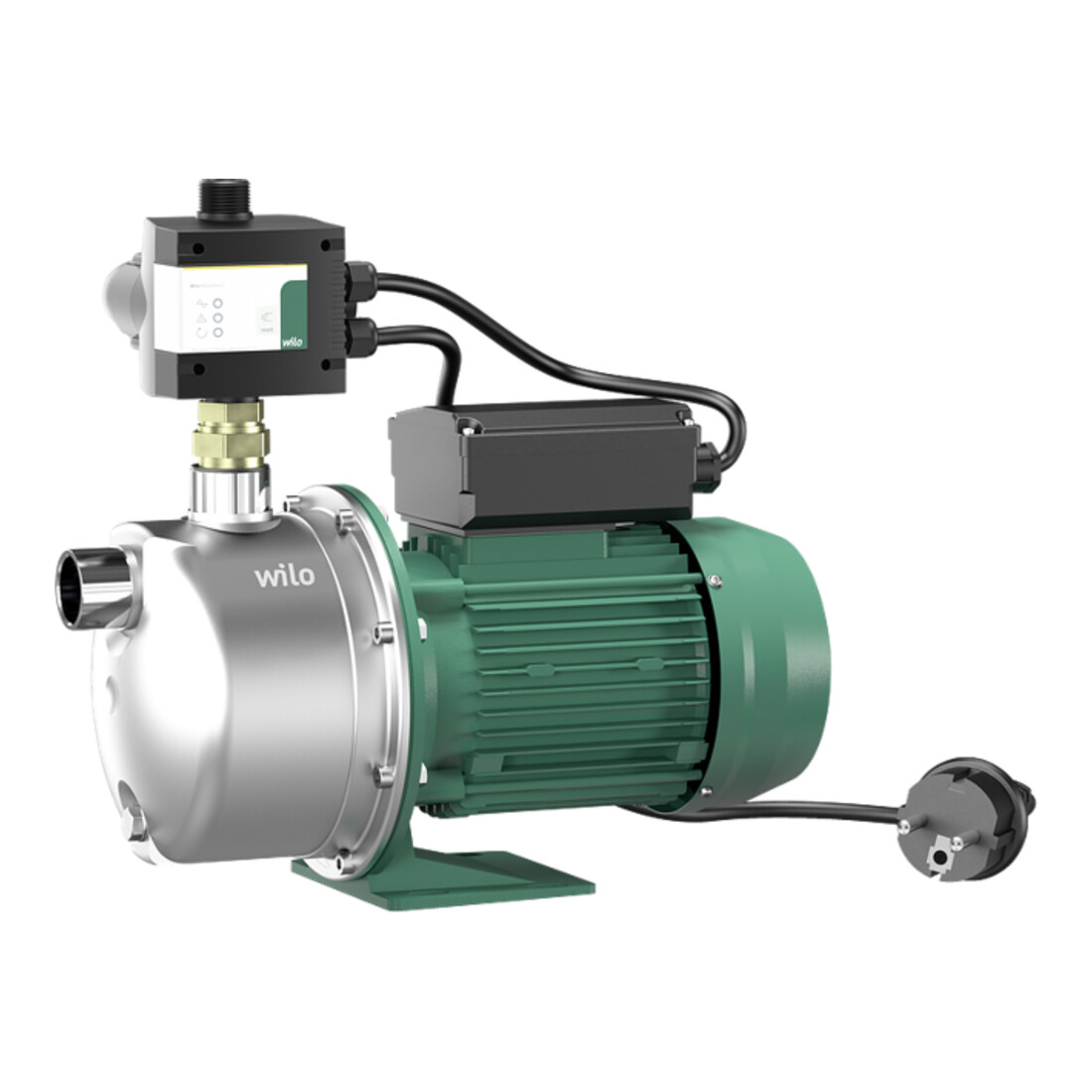 Wilo Pompe centrifuge Jet FWJ 204-EM/3-2, 1 kW, 230 V, sans poignée de transport