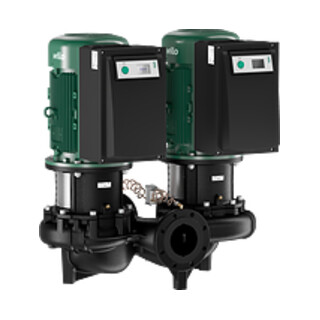 Wilo Pompe double sèche économiseur d'énergie DL-E 65/150-11/2-R1-S1,DN65,11,1kW