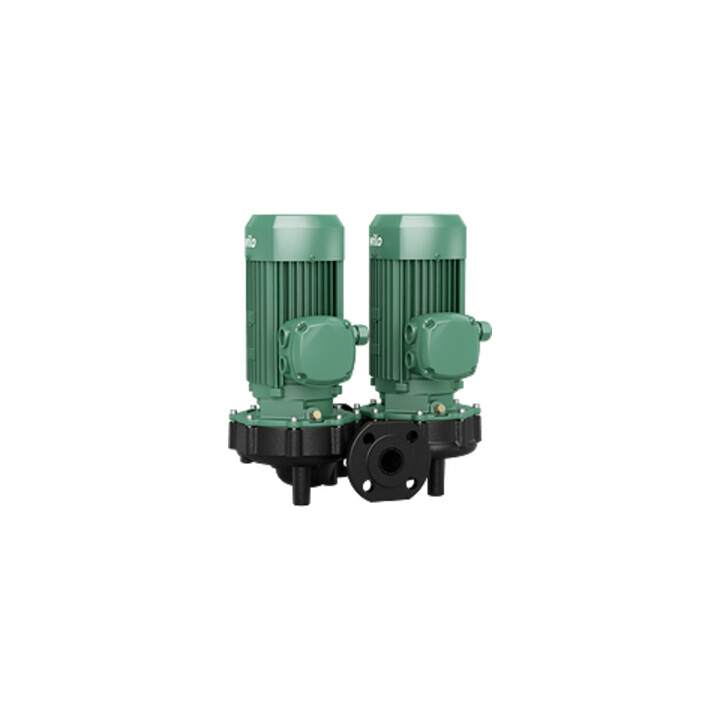 Wilo Pompe double standard à sec VeroTwin-DPL100/145-2,2/4-S1,DN100,2,2kW