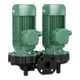 Wilo Pompe double standard à sec VeroTwin-DPL50/165-7,5/2-S1,DN50,7,5 kW