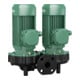 Wilo Pompe double standard à sec VeroTwin-DPL80/135-5,5/2,DN80,5,5 kW