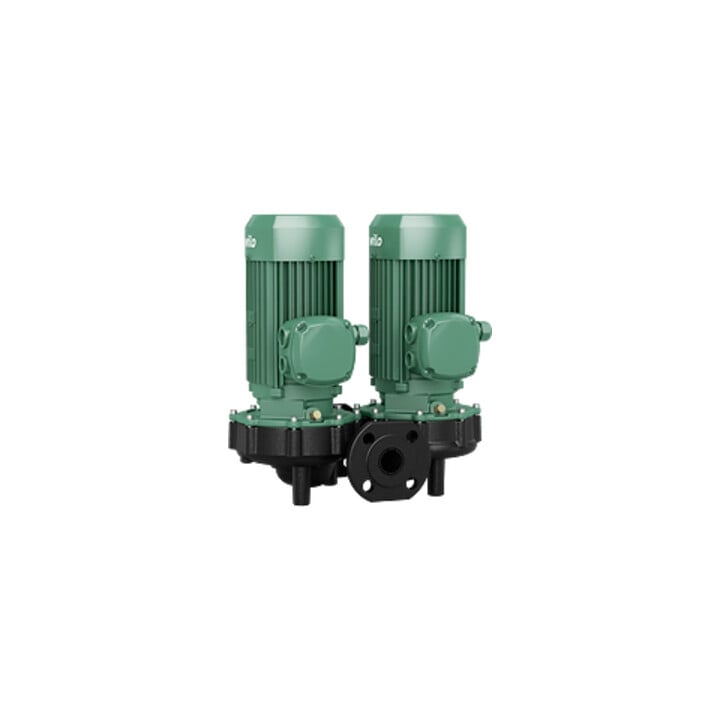 Wilo Pompe double standard à sec VeroTwin-DPL80/145-7,5/2-S1,DN80,7.5kW