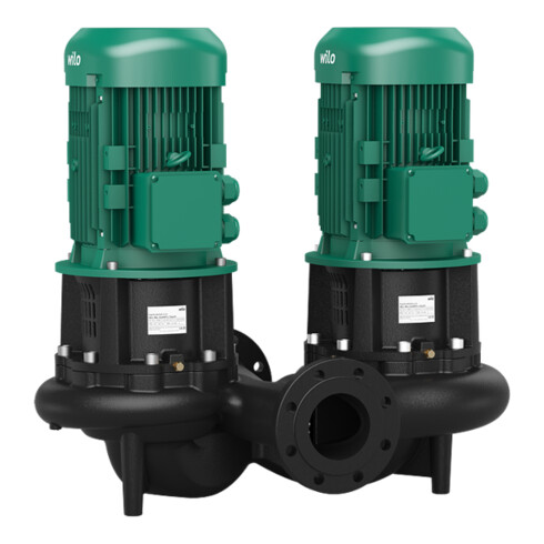 Wilo Pompe double standard CronoTwin DL 65/210-2,2/4, 2,2 kW, 4 pôles