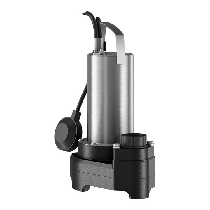 Wilo Pompe submersible eaux usées Padus MINI3 M04.10/M05-523/A-10M, 0,5 kW