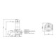 Wilo Pompe submersible eaux usées Rexa FIT-V06- 214A/21M015-523/A, 1,5 kW, 230 V