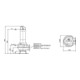 Wilo Pompe submersible eaux usées Rexa FIT-V06-623A/41T015-540/O, 1,5 kW, 400 V