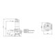 Wilo Pompe submersible pour eaux usées Rexa FIT-V06-216A/21T025-540/O, 2,5 kW, 400 V