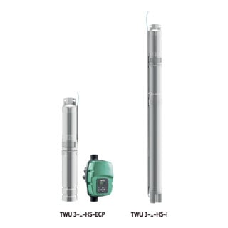 Wilo Pompe submersible Sub TWU 3-0302-HS-I, 0,6 kW, Rp 1