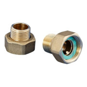 Wilo Raccord 1/2" M/d= 15ix1" F, 96 pièces, laiton