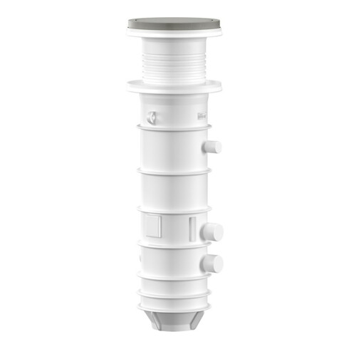 Wilo Regard de pompe Port 600 600.1-1800-03B, 1800 mm