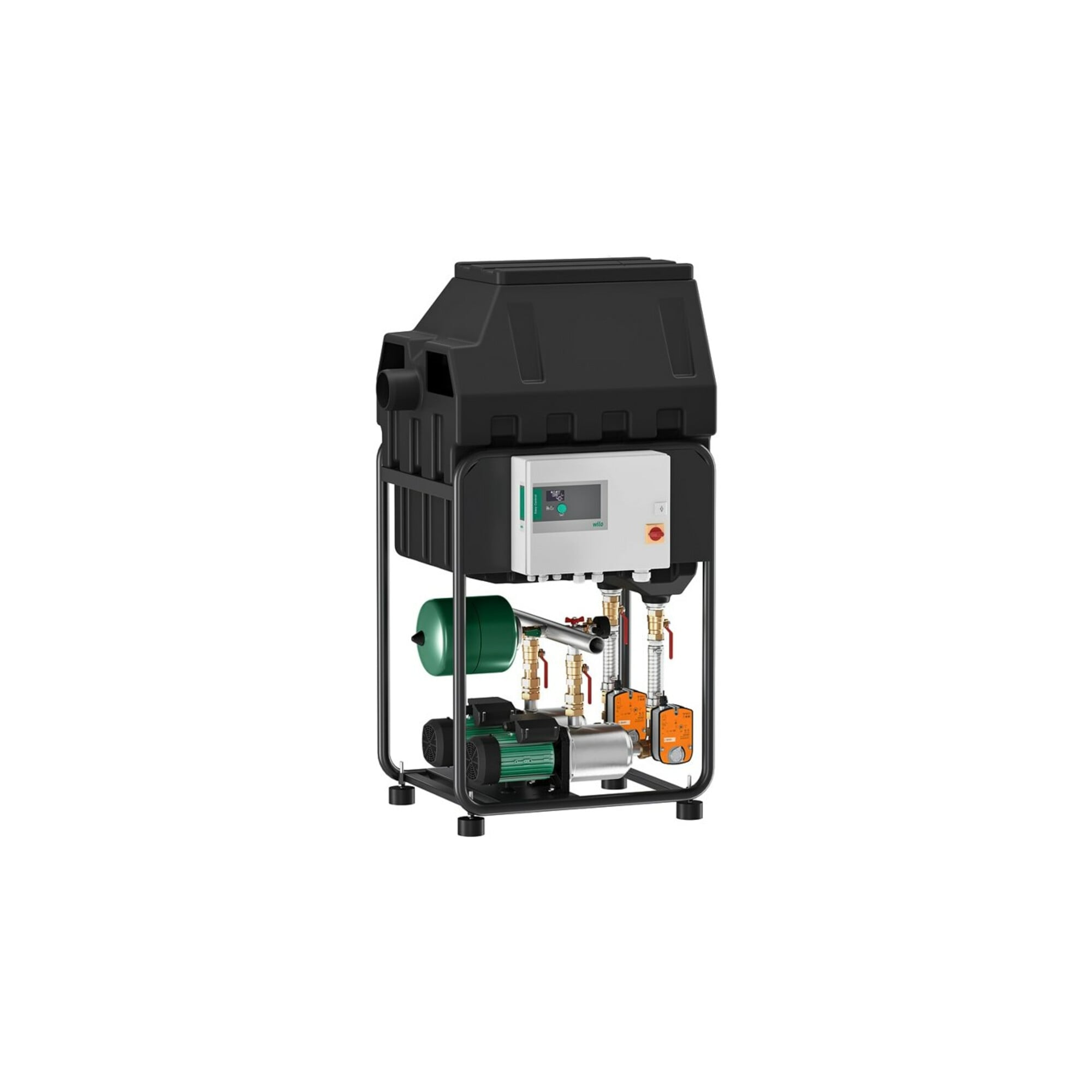 Wilo Regenwasser-Nutzungsanlage RainSystem AF150- 2 Med. LSP205/EC, 0,55 kW, 230 V, 50 Hz