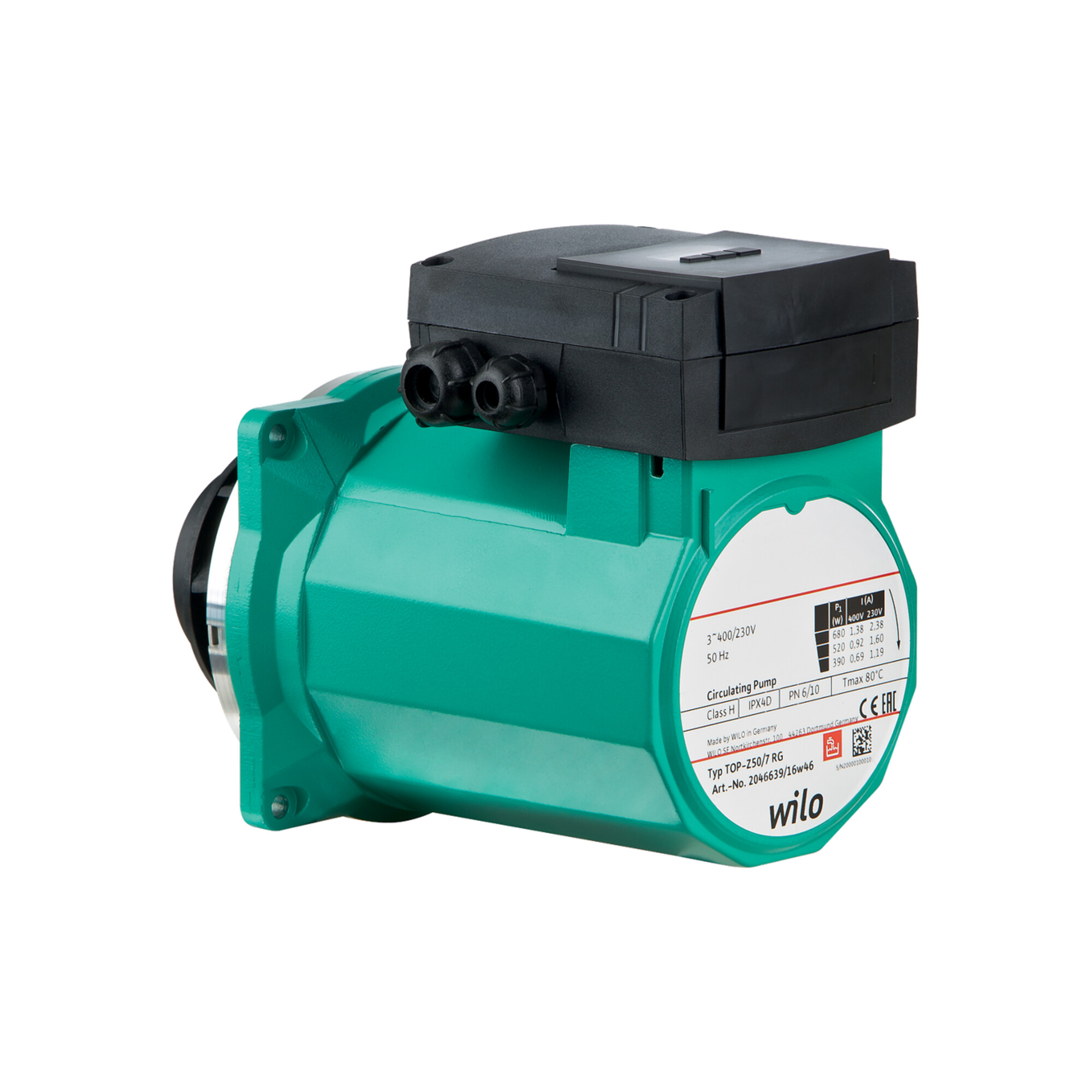 Wilo Reservemotor RMOT TOP- Z 80/10 DM, 400 V