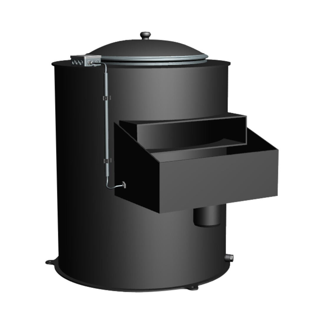 Wilo Réservoir tampon pour eau potable et eau d'extinction, 150 l, rond