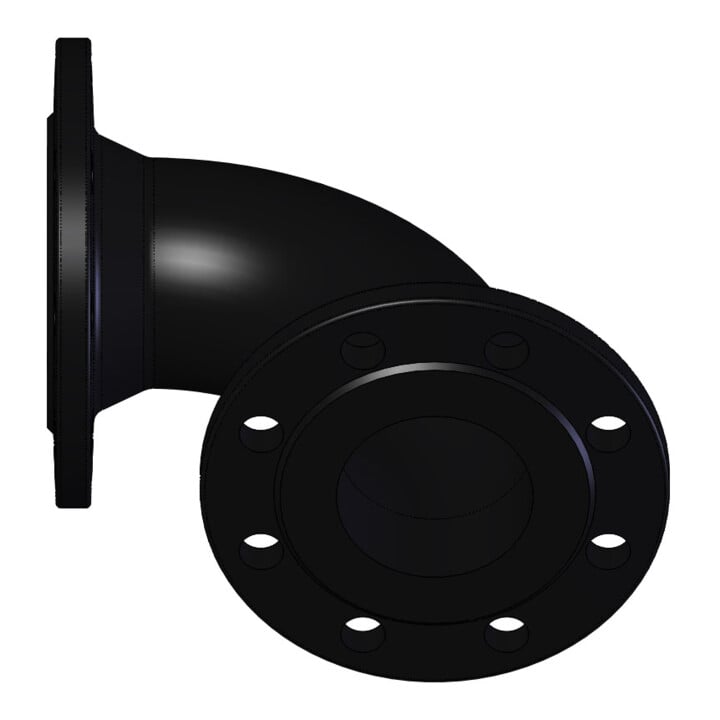 Wilo Rohrbogen DN 80, 90 Grad