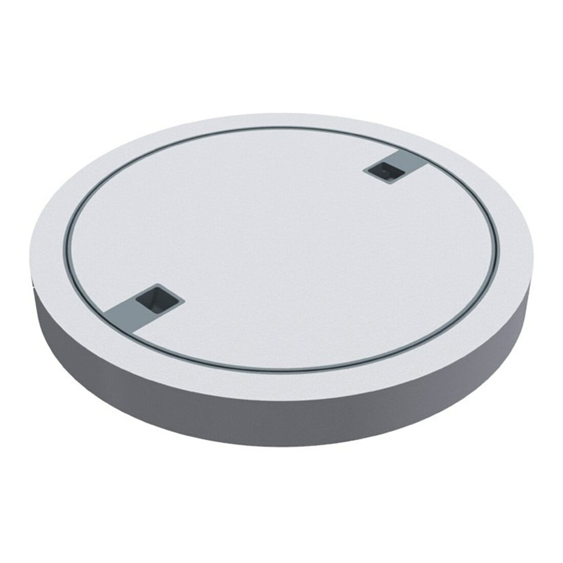 Wilo Schachtabdeckung Port 600 A15, m Ring, o Ventil., Bet., n. EN 124