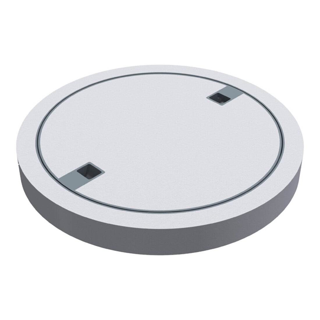 Wilo Schachtabdeckung Port 600 A15, m Ring, o Ventil., Bet., n. EN 124