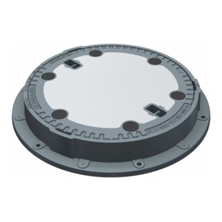 Wilo Schachtabdeckung Port 600 Bet., n. EN 124, D400, f Schwerlast