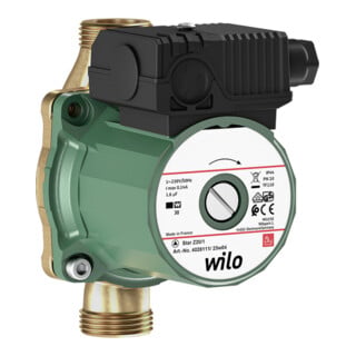 Wilo Standard-Trinkwasserpumpe Star-Z 20/1, G 1, 140mm, 230 V, PN 10