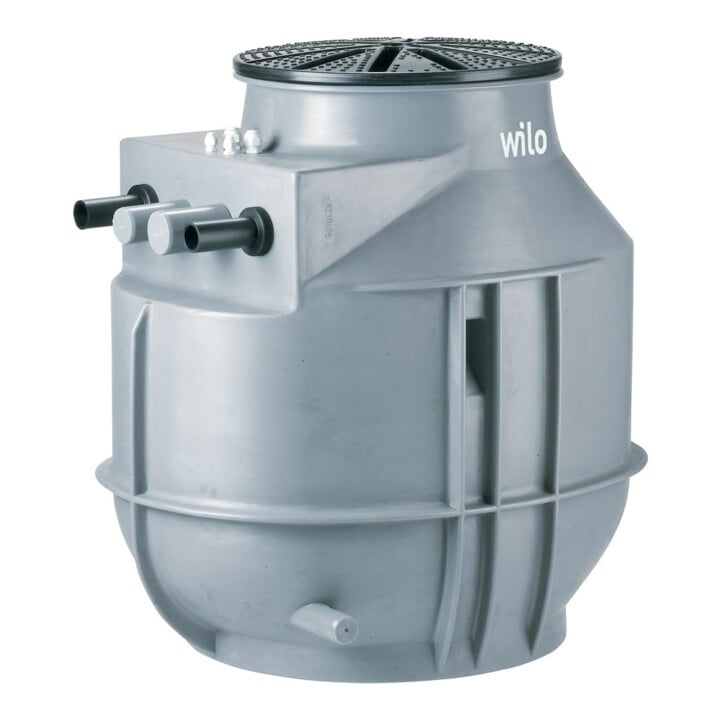 Wilo Station de pompage de regard DrainLift WS 40/50 B. 50E, 400 l, 230 V, plastique