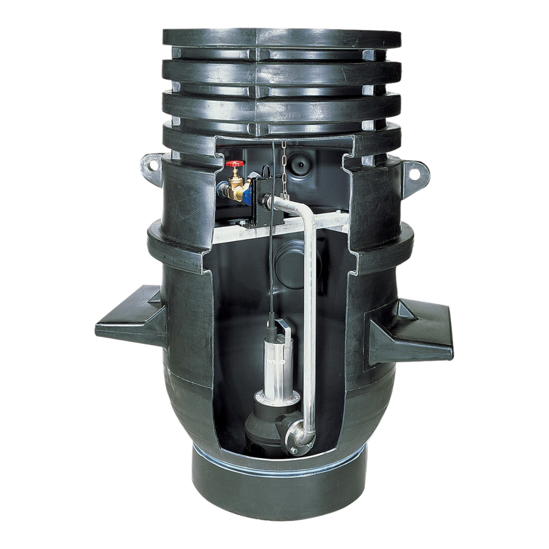 Wilo Station de pompage en regard DrainLift WS 1100 E/TP 65, PRO V06, avec réservoir