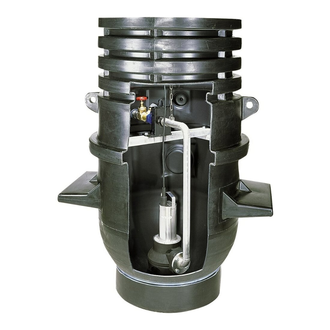 Wilo Station de pompage en regard DrainLift WS 1100 E/TP 65, PRO V06, avec réservoir