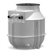 Wilo Station de relevage DrainLift WS 40 D/MTS, 400 l, avec réservoir
