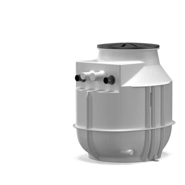 Wilo Station de relevage DrainLift WS 40 D/MTS, 400 l, avec réservoir